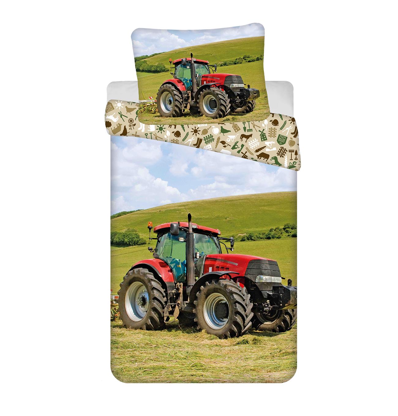 Pościel 140x200+70x90 cm Tractor - obrazek 2