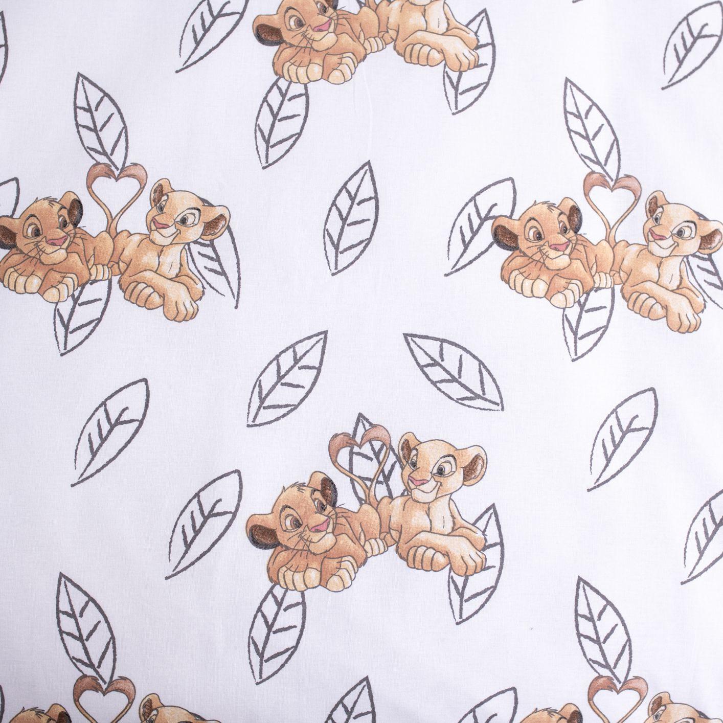 Pościel 100x135+40x60 cm Lion King "Best friends" - obrazek 5