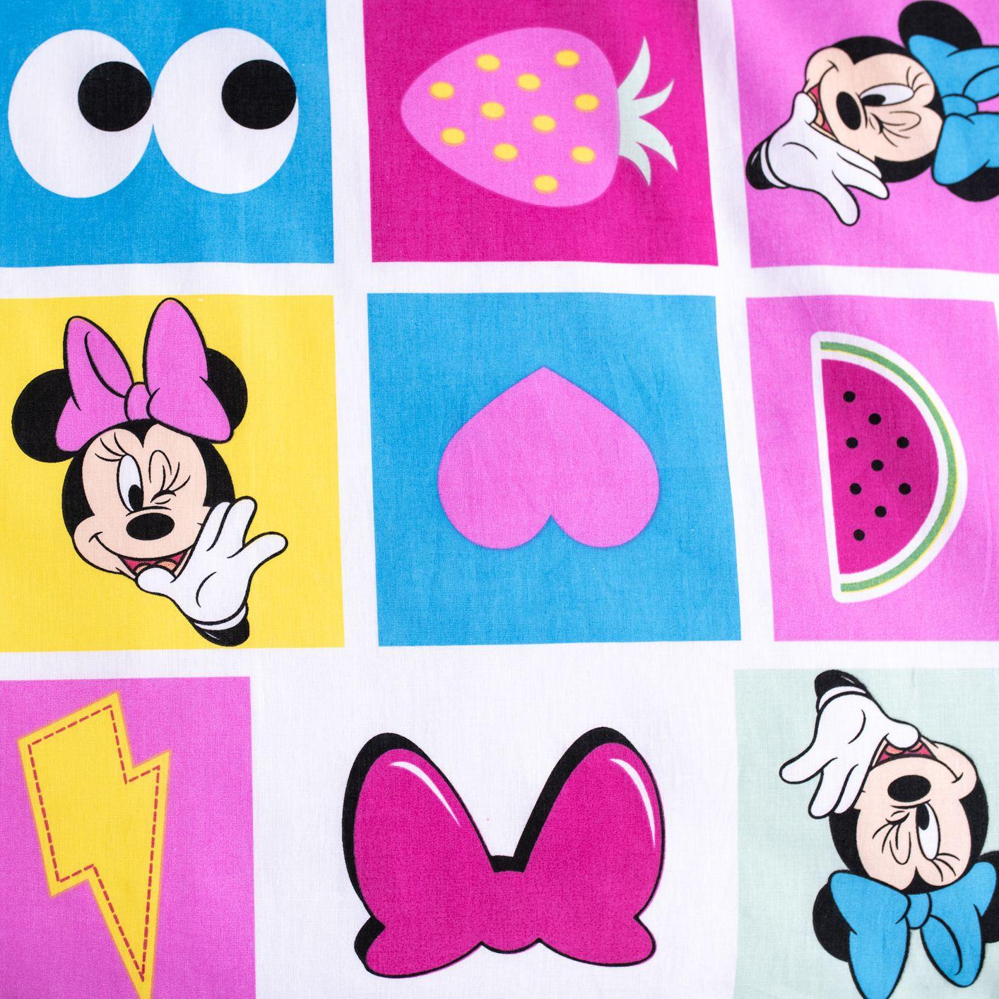 Pościel 100x135+40x60 cm Minnie Mouse"Sweet" - obrazek 5