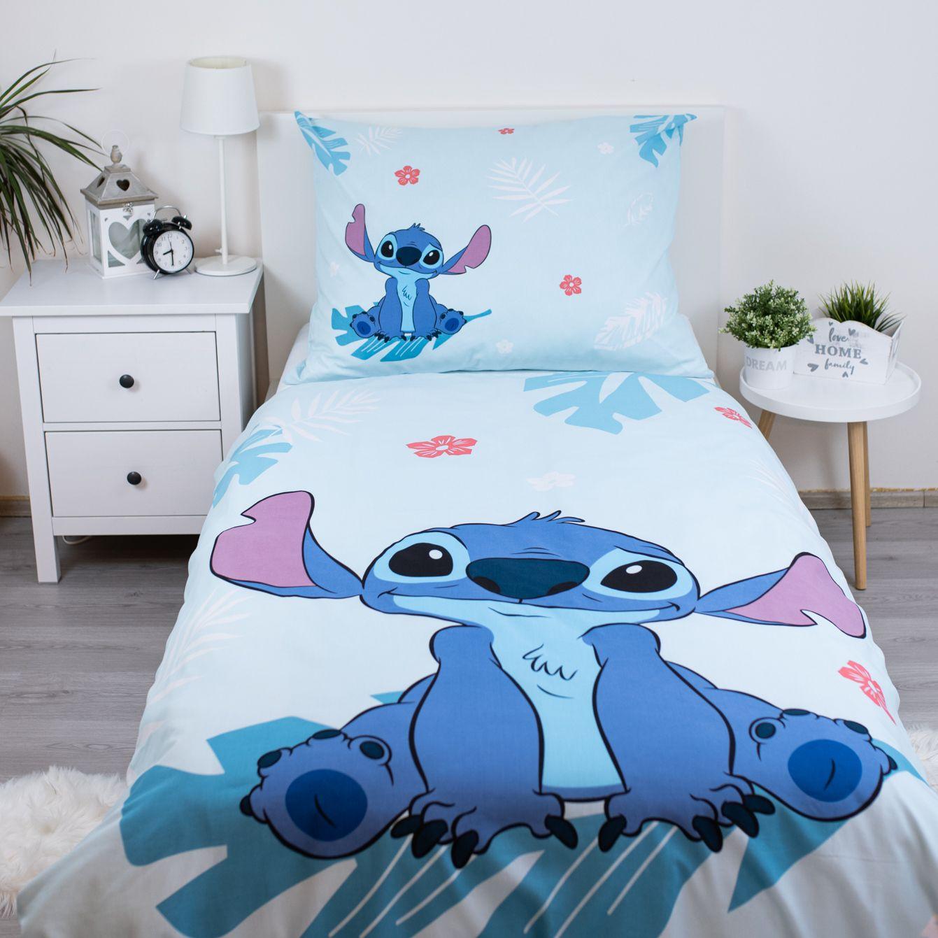 Pościel Lilo and Stitch Blue 140×200 | Bawełna | AleBajkowo
